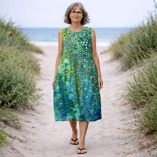 ANETTE – MÖNSTRAD KLÄNNING