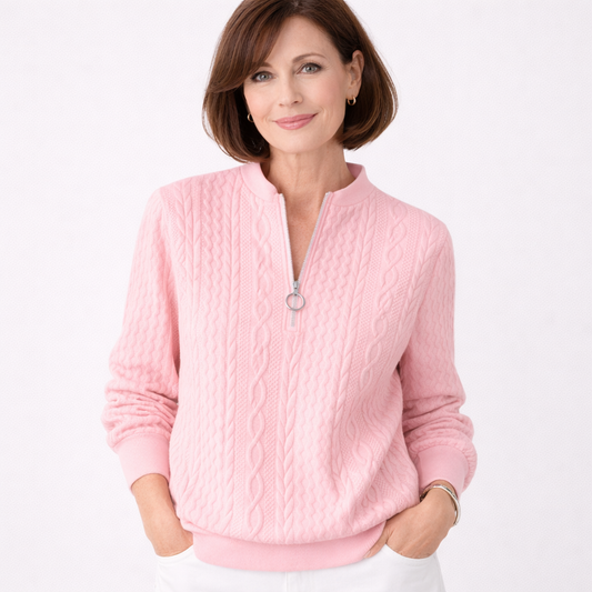 CARINA - HALF ZIP TRÖJA