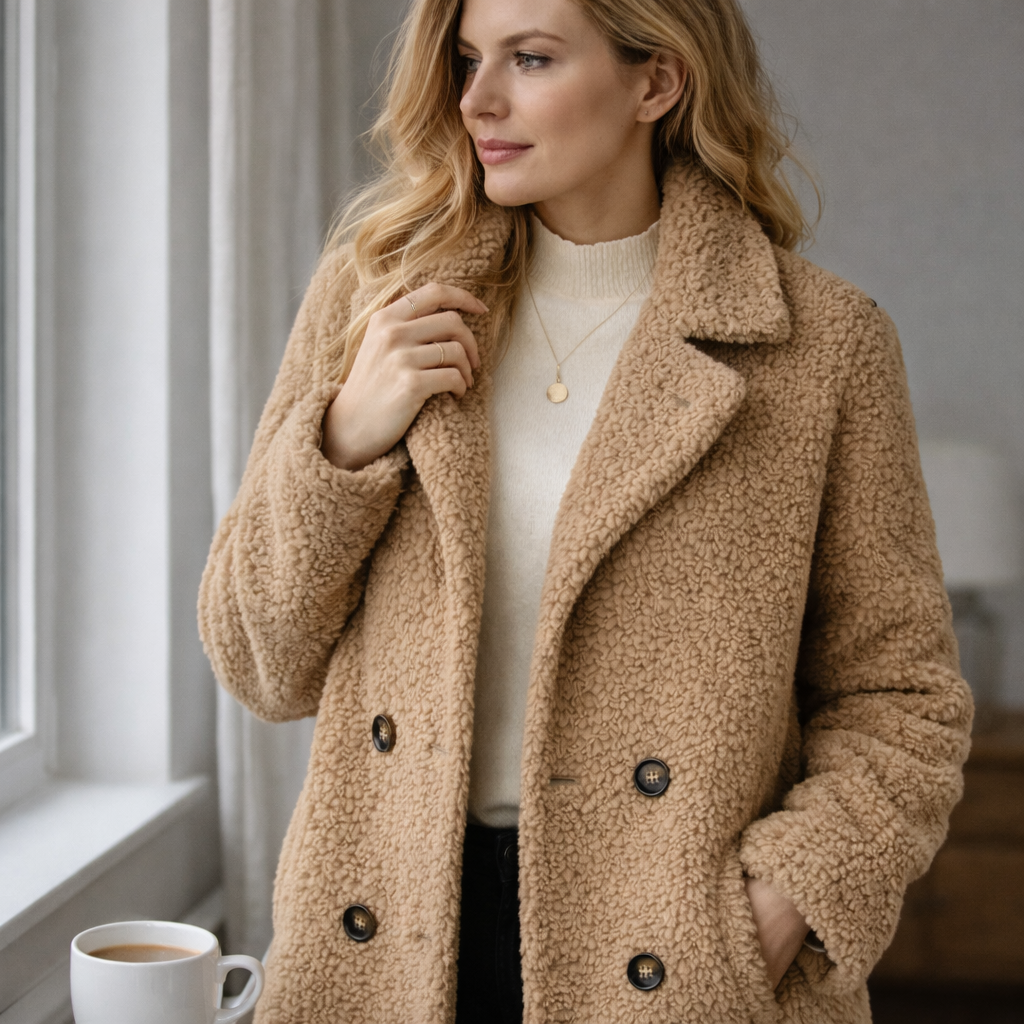 CHARLOTTA - FLEECEFODRAD JACKA