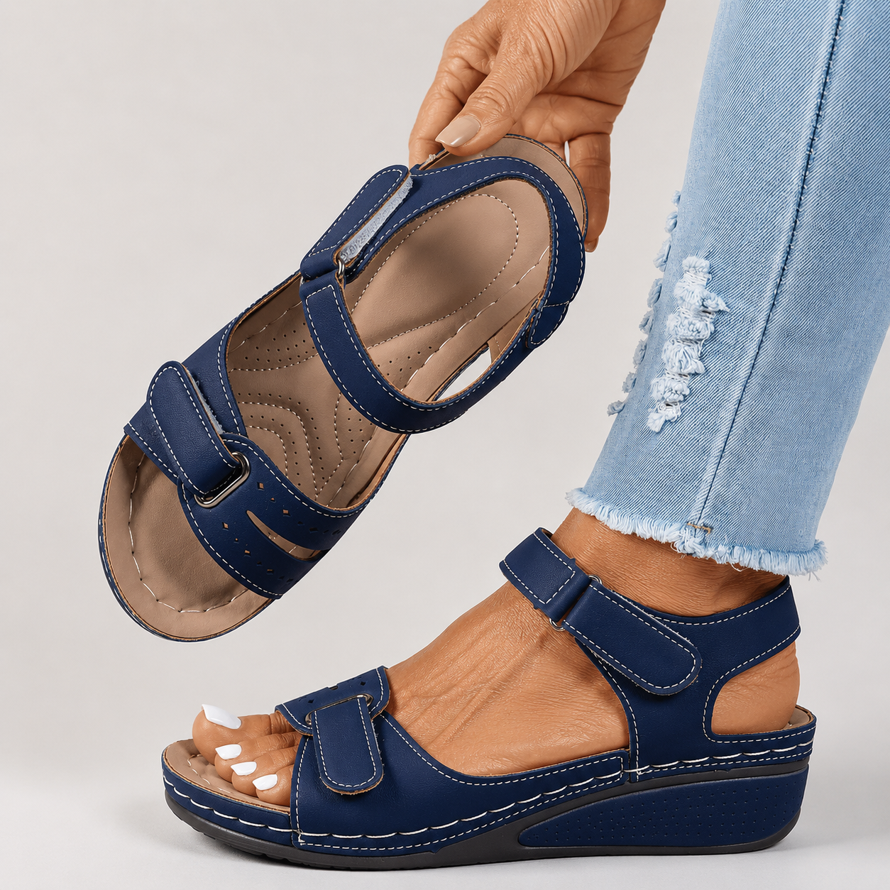 ÉLISE – ERGONOMISKA SANDALER
