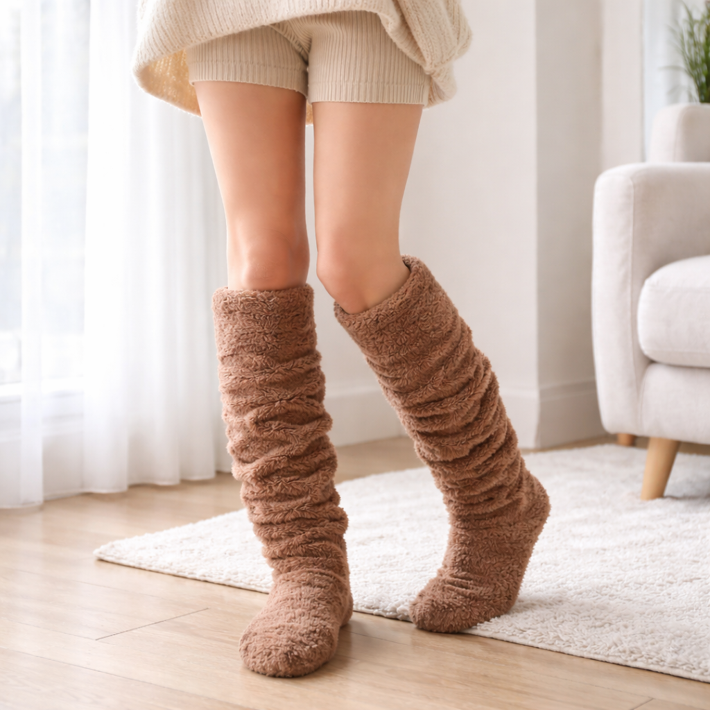 IDUN - FLEECEFODRADE STRUMPOR