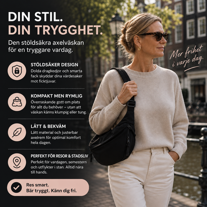 Mirelle  – Stöldsäker Crossbodyväska