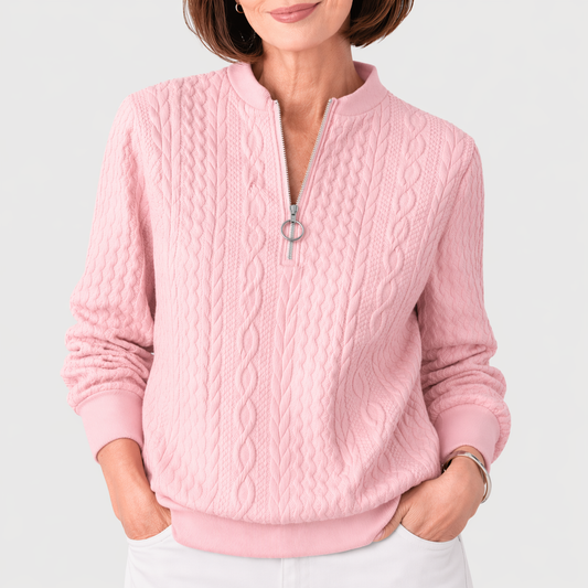 CARINA - HALF ZIP TRÖJA