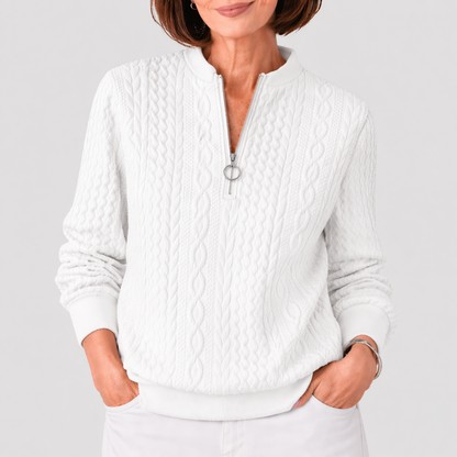 CARINA - HALF ZIP TRÖJA