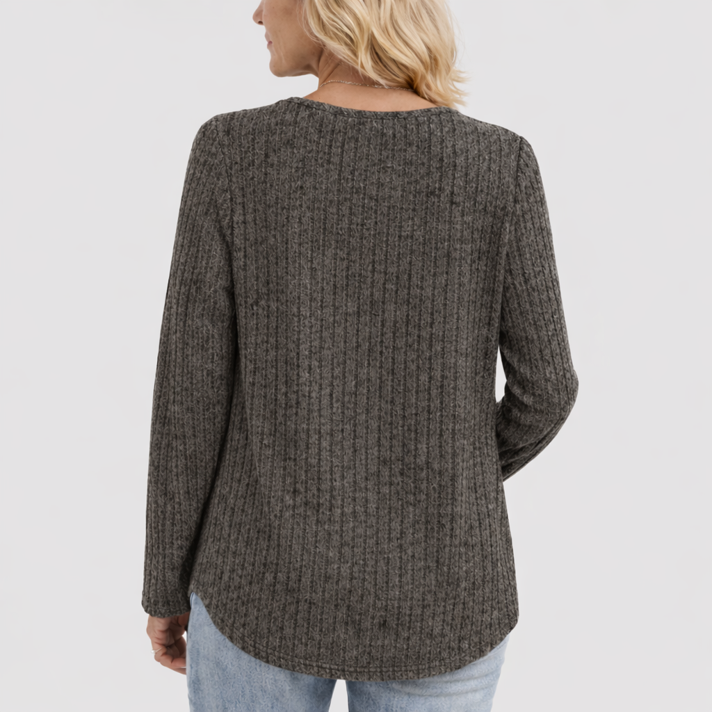 KAROLINE – LÄTT LÅNGÄRMAD BLUS