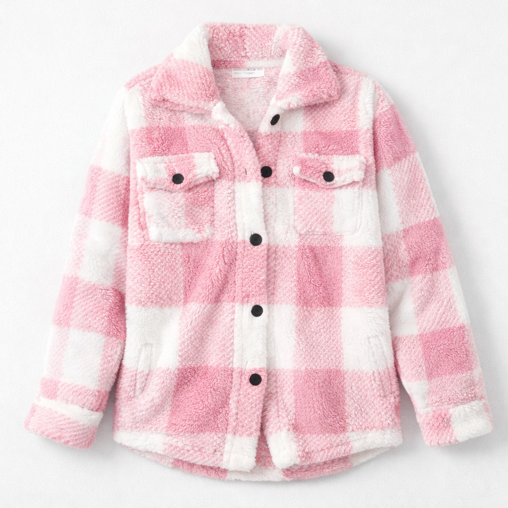 ALVA - FLEECEFODRAD OVERSHIRT