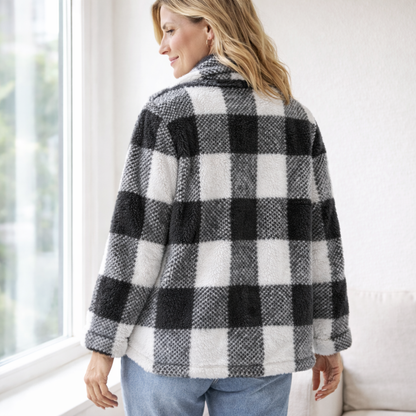 ALVA - FLEECEFODRAD OVERSHIRT