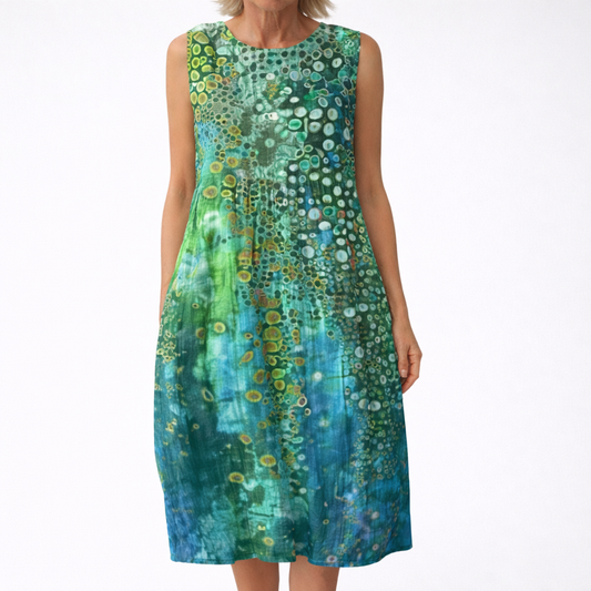 ANETTE – MÖNSTRAD KLÄNNING