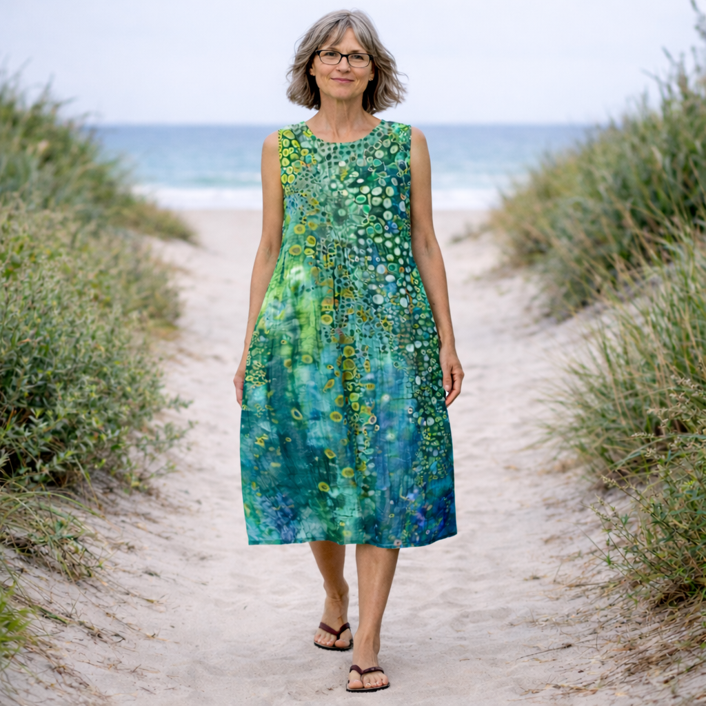 ANETTE – MÖNSTRAD KLÄNNING