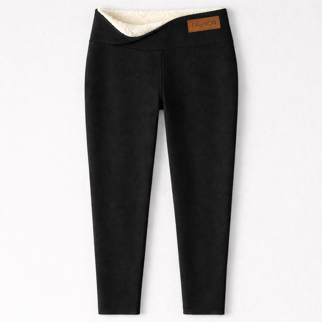 BRITTA -  FLEECEFODRADE LEGGINGS