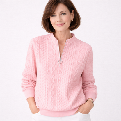 CARINA - HALF ZIP TRÖJA