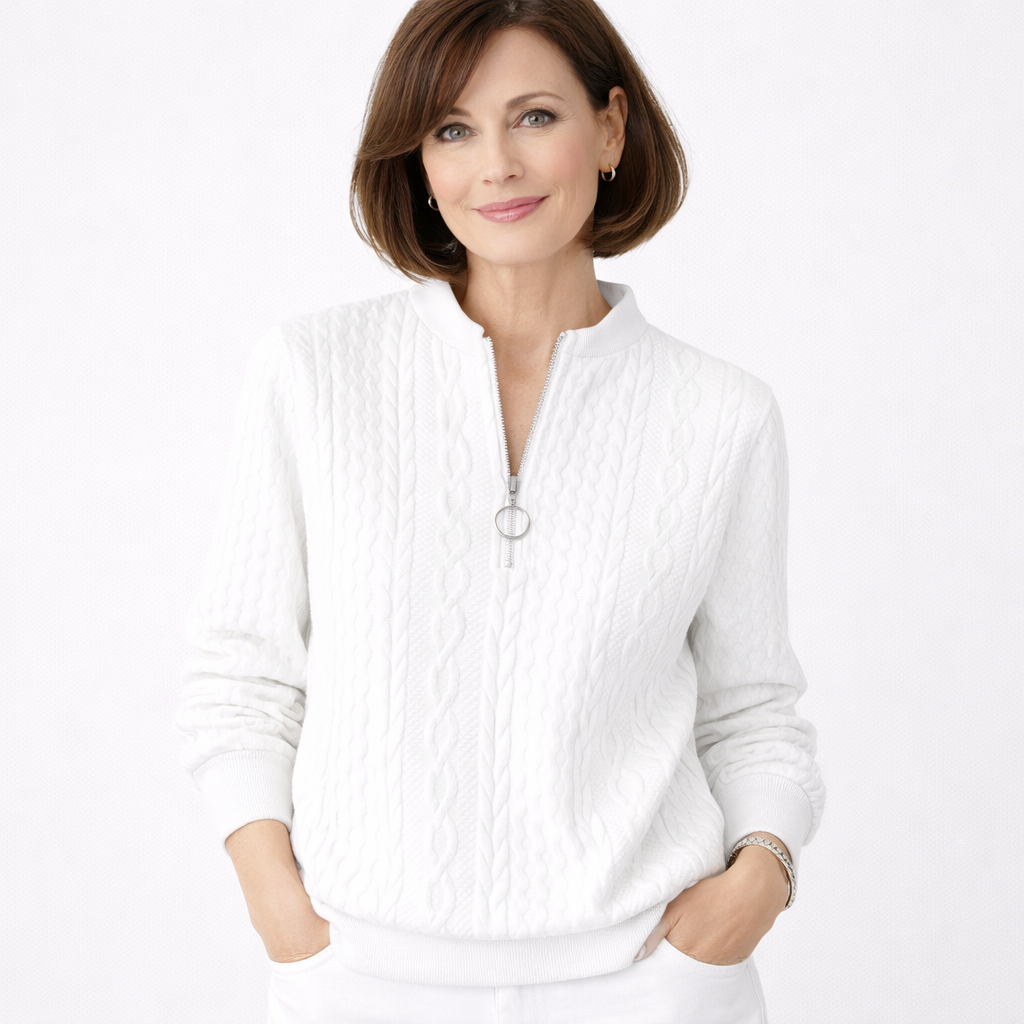 CARINA - HALF ZIP TRÖJA