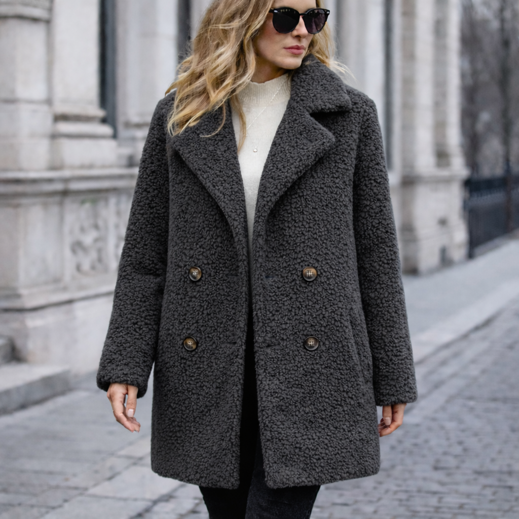 CHARLOTTA - FLEECEFODRAD JACKA