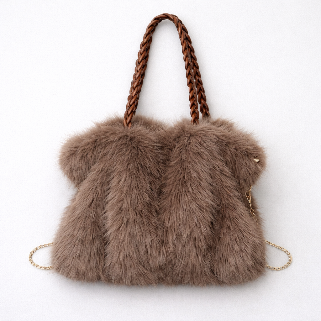 ELISE – FLEECEFODRAD VÄSKA