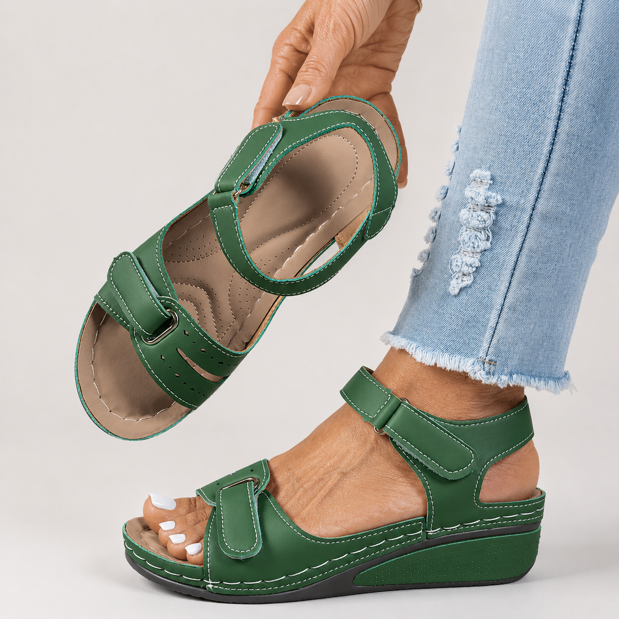 ÉLISE – ERGONOMISKA SANDALER