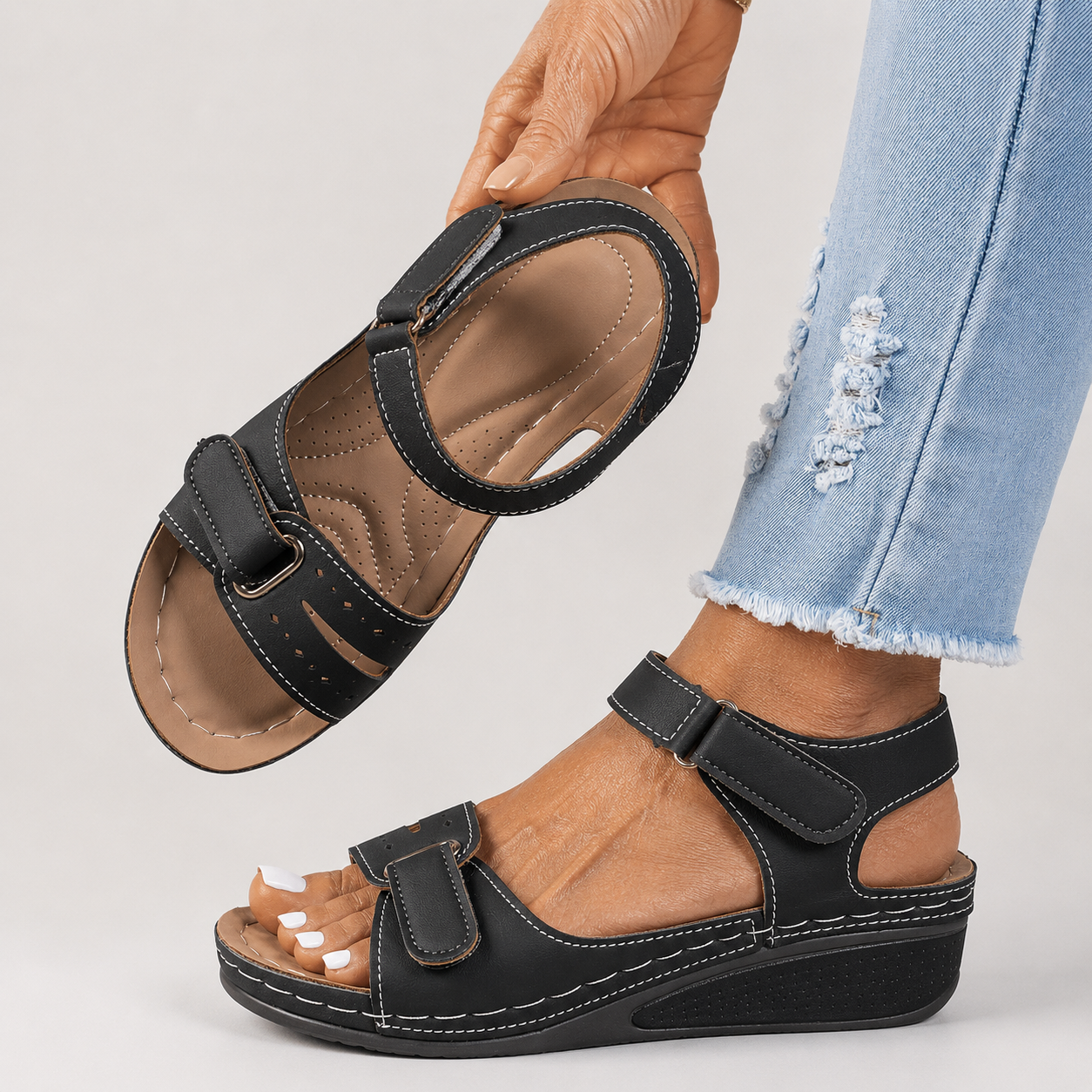 ÉLISE – ERGONOMISKA SANDALER