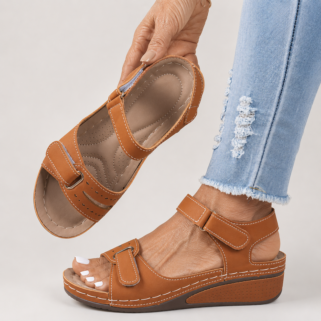 ÉLISE – ERGONOMISKA SANDALER