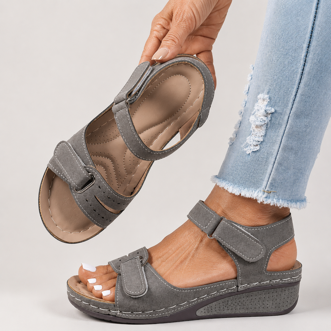 ÉLISE – ERGONOMISKA SANDALER