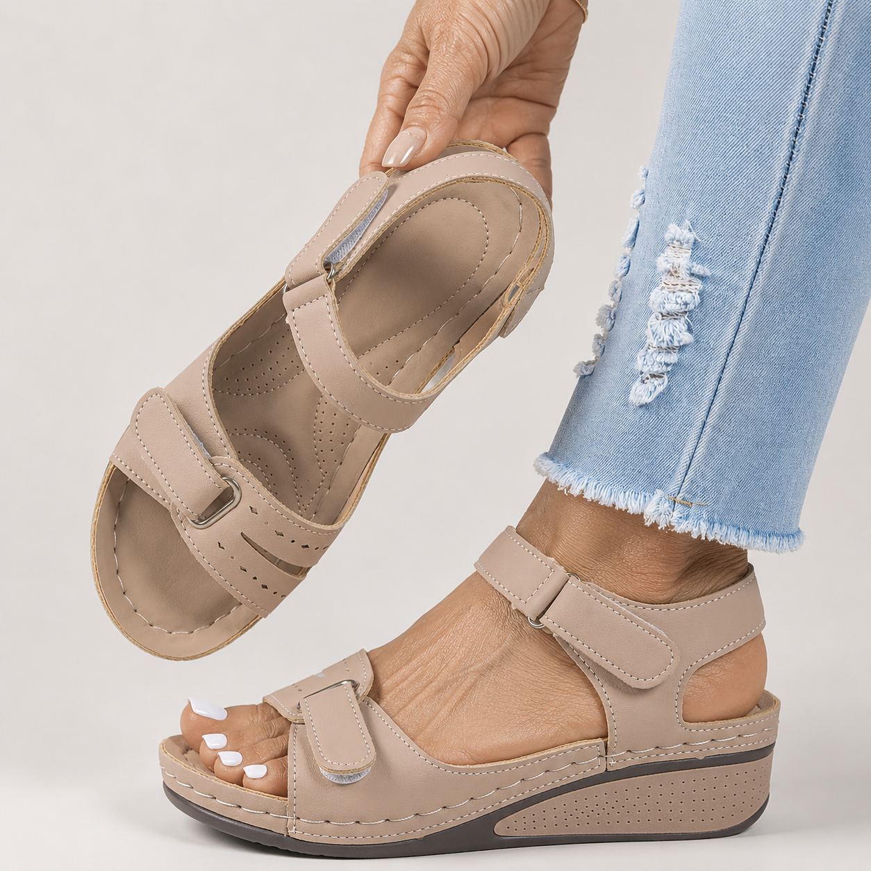 ÉLISE – ERGONOMISKA SANDALER