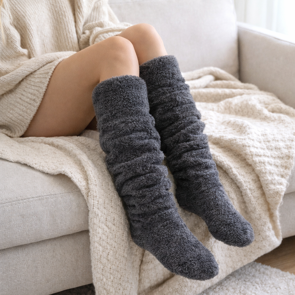 IDUN - FLEECEFODRADE STRUMPOR