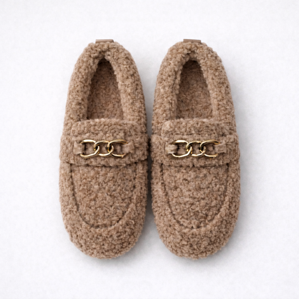 INGA – FLEECEFODRADE LOAFERTOFFLOR