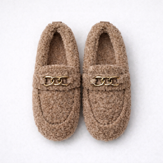 INGA – FLEECEFODRADE LOAFERTOFFLOR