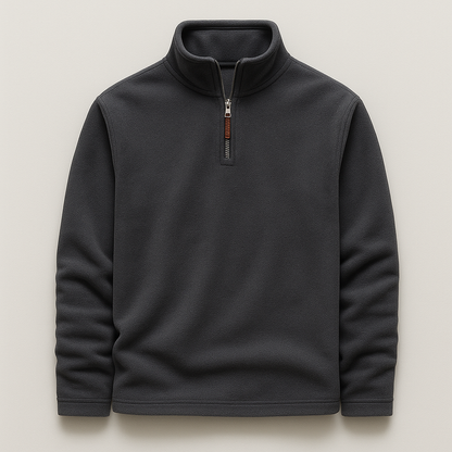 Isak - Tröja med halv dragkedja