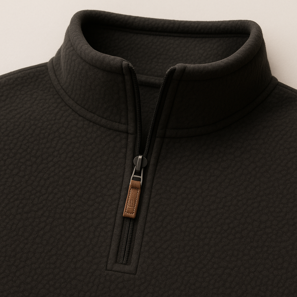 Isak - Tröja med halv dragkedja