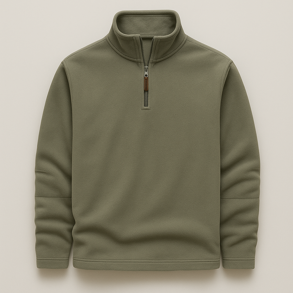 Isak - Tröja med halv dragkedja