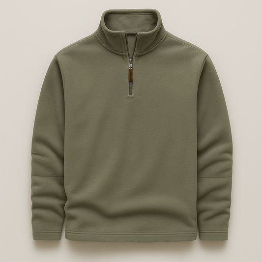 Isak - Tröja med halv dragkedja