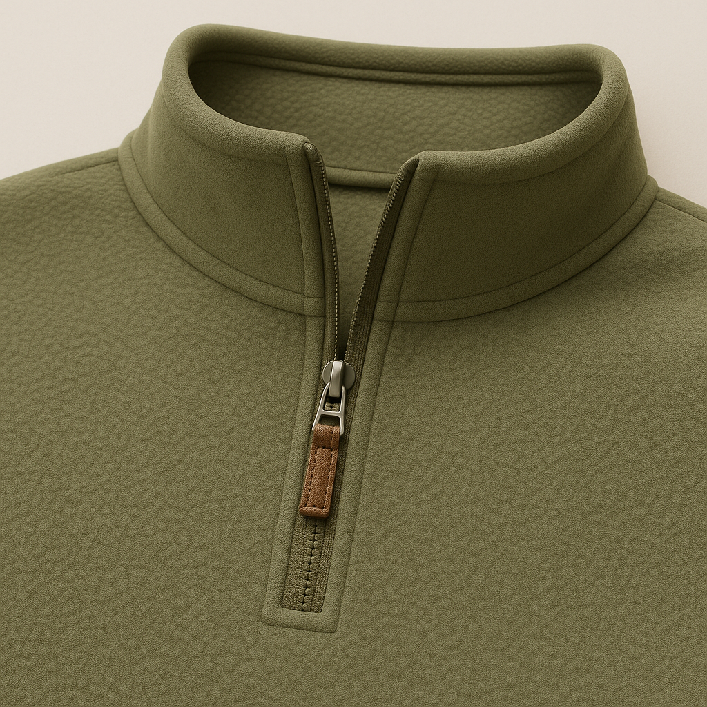 Isak - Tröja med halv dragkedja