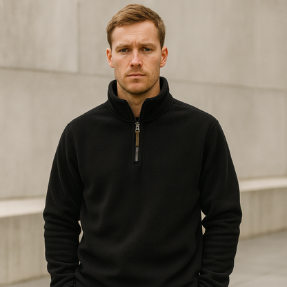 Isak - Tröja med halv dragkedja