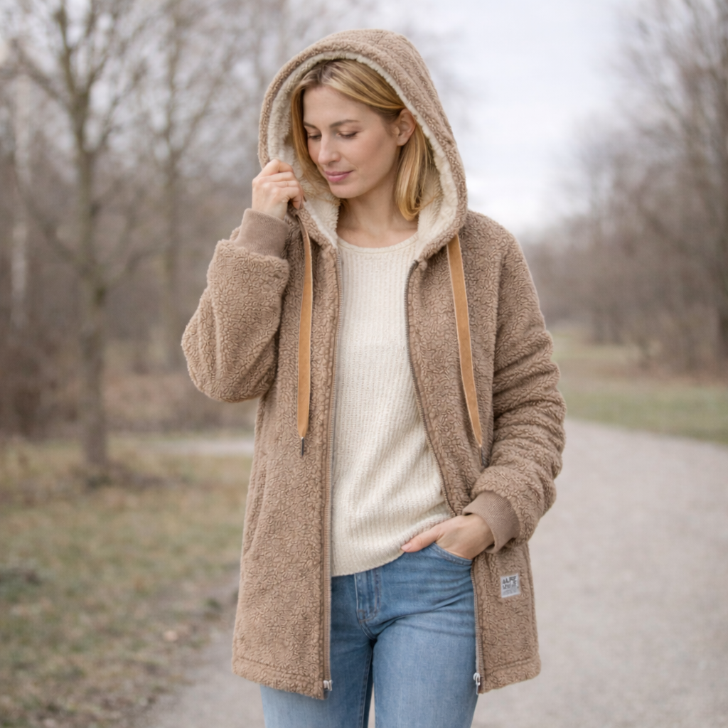 KARIN - FLEECEFODRAD JACKA