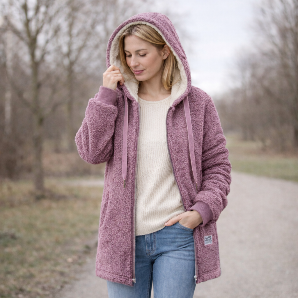 KARIN - FLEECEFODRAD JACKA