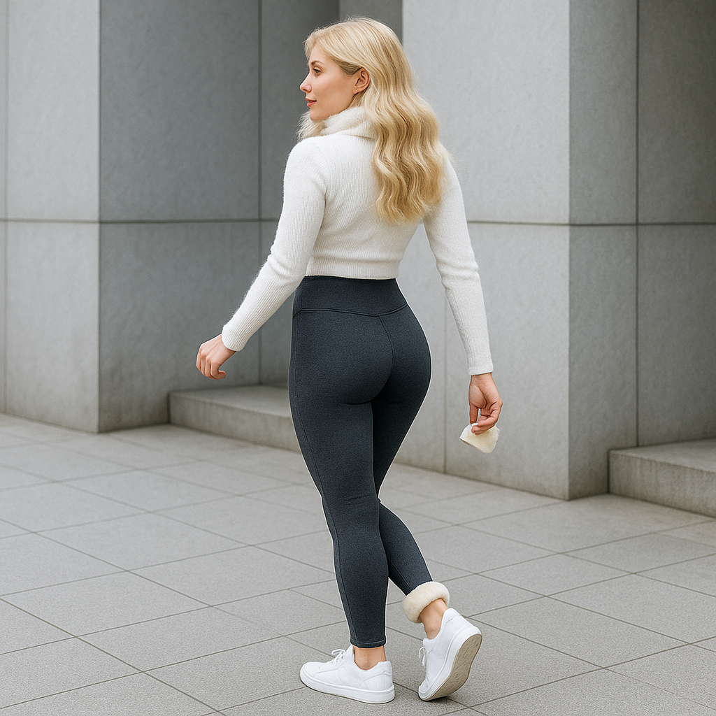 KENZA - FLEECEFODRADE LEGGINGS