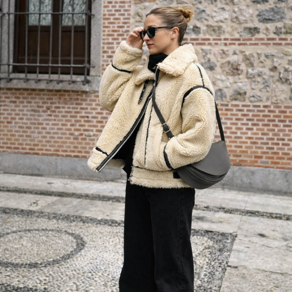 KIRSTEN - FLEECEFODRAD JACKA