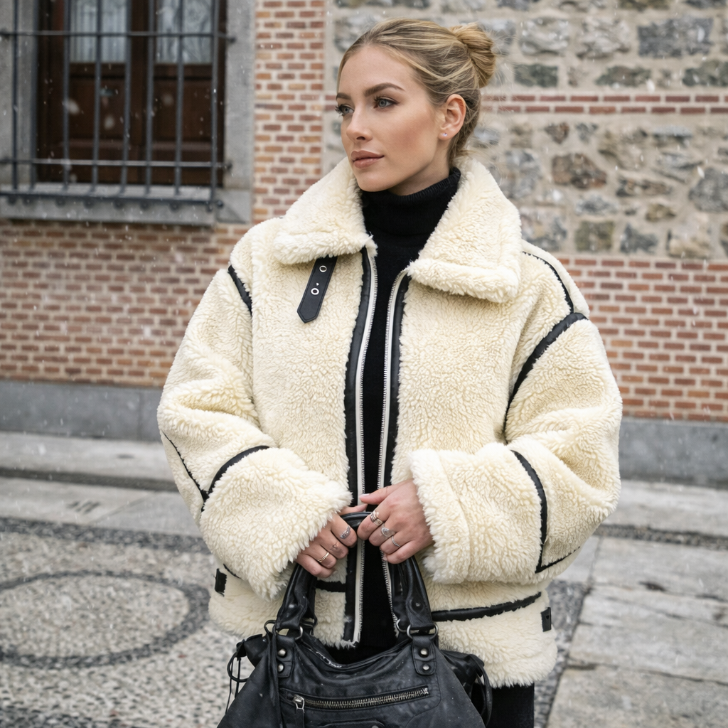 KIRSTEN - FLEECEFODRAD JACKA