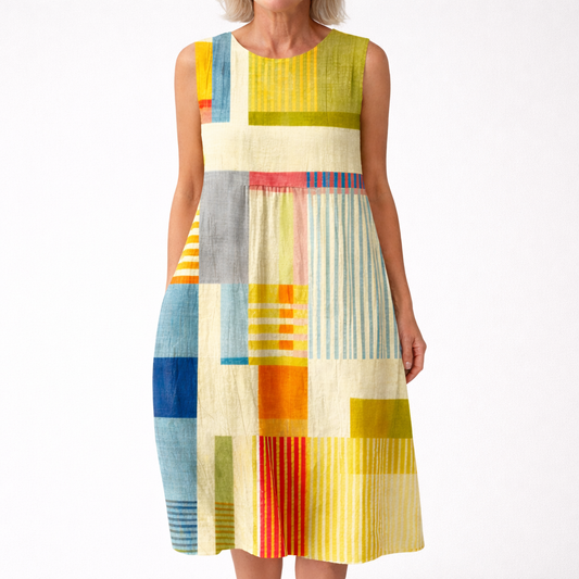 MARIANNE – GRAFISK KLÄNNING