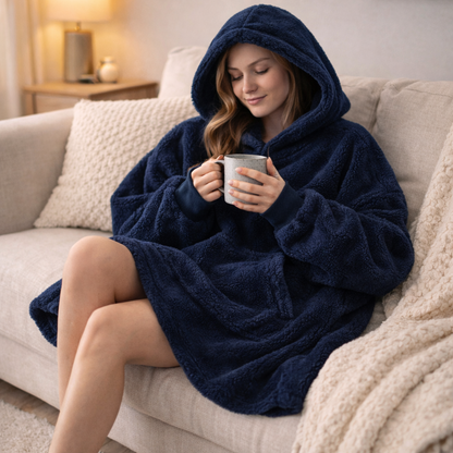 MILA - FLEECEFODRAD HOODIE