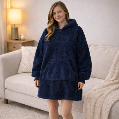 MILA - FLEECEFODRAD HOODIE