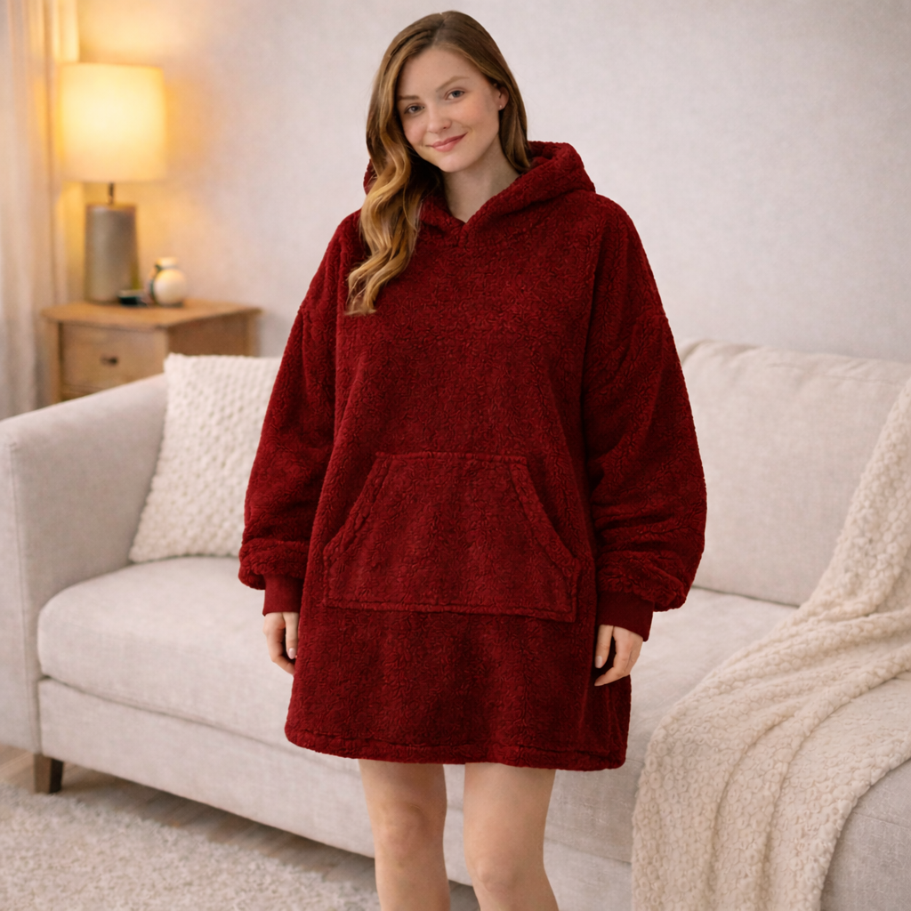 MILA - FLEECEFODRAD HOODIE