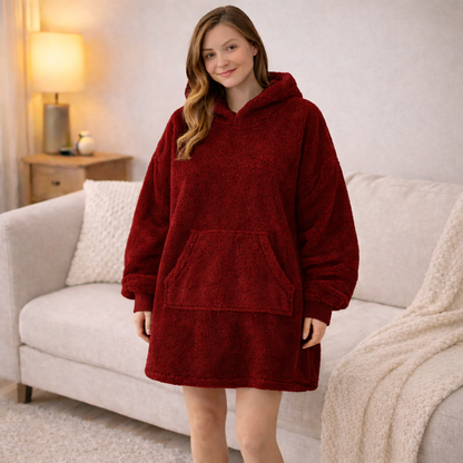 MILA - FLEECEFODRAD HOODIE