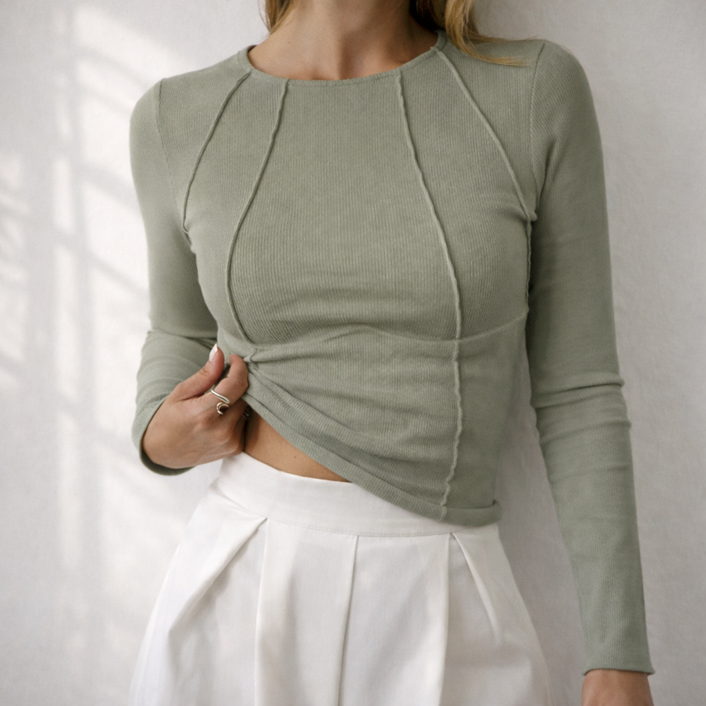 TATJANA - ESSENTIAL LÅNGÄRMAD TOPP