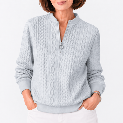 CARINA - HALF ZIP TRÖJA