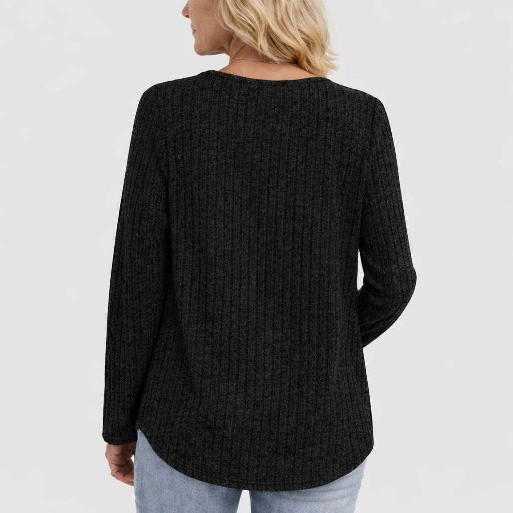 KAROLINE – LÄTT LÅNGÄRMAD BLUS